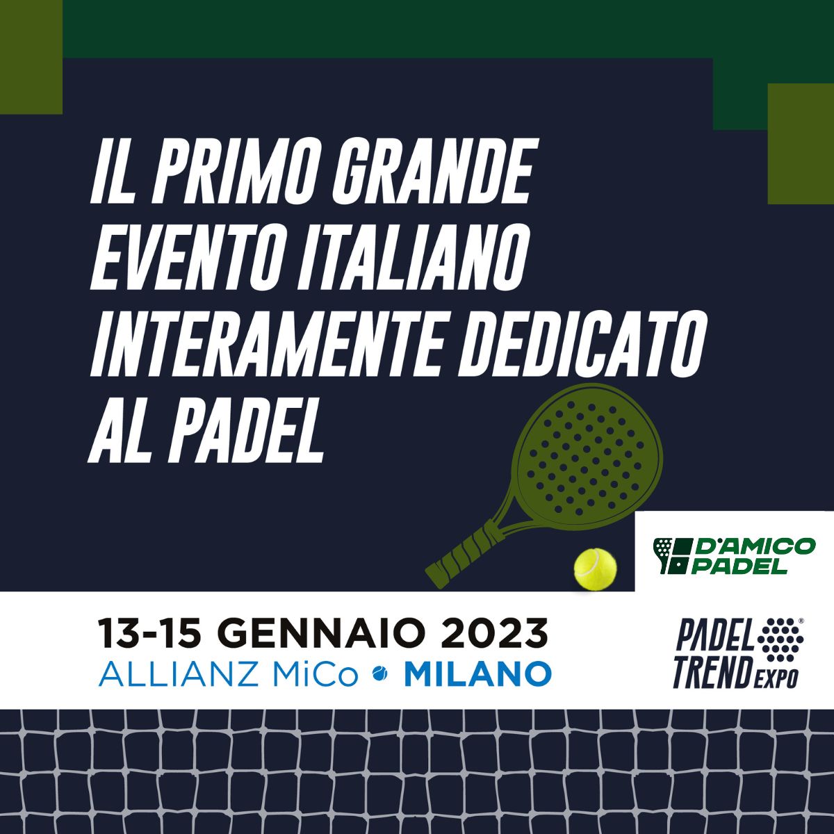 PADEL TREND EXPO OFFICINE D'AMICO